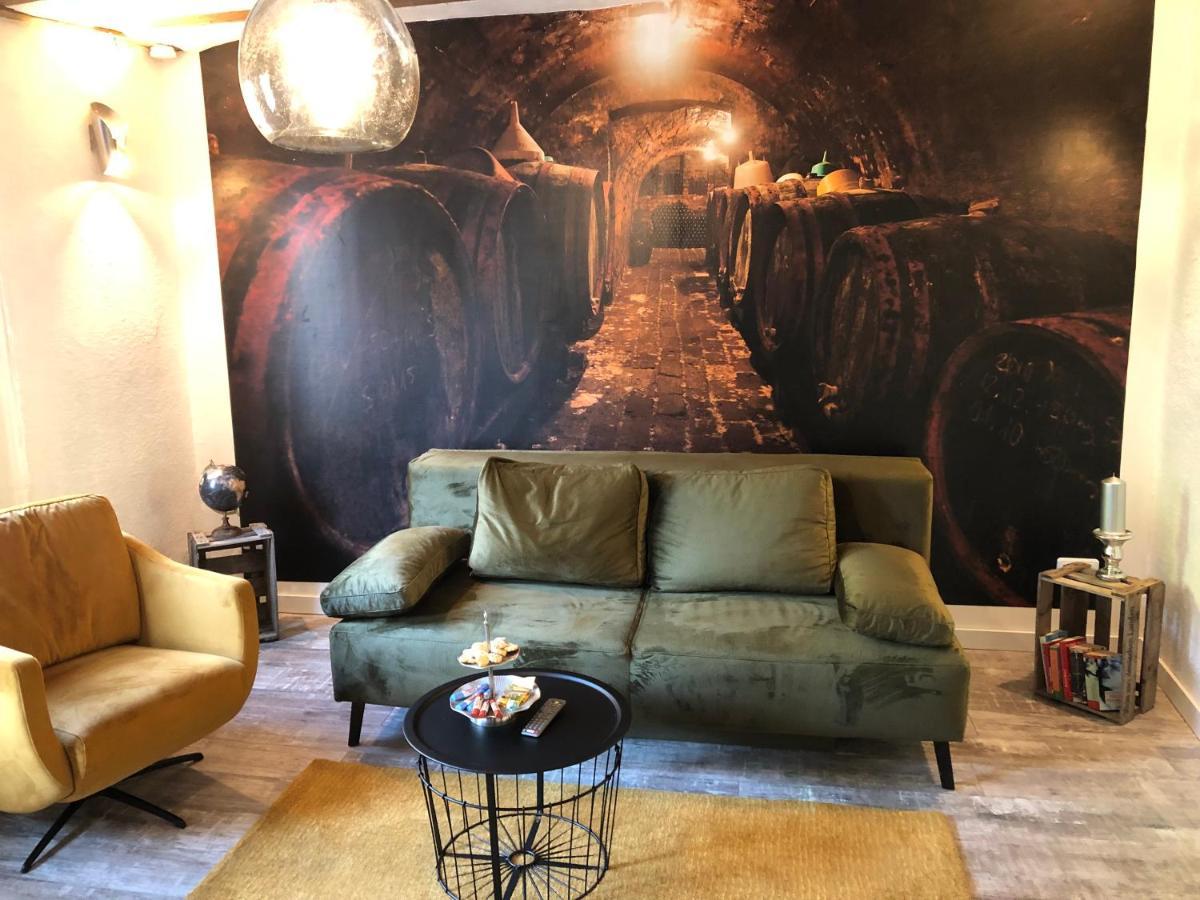 Schoene Ferienwohnung Gewoelbekeller Fachwerkhaus Bacharach Exteriér fotografie